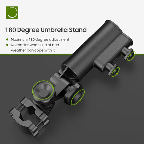 Universal 180° Adjustable Umbrella Holder
