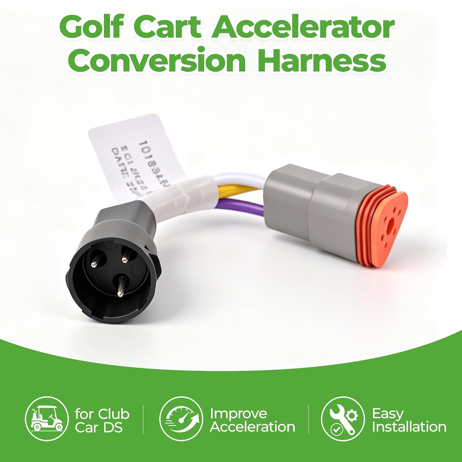 Golf Cart Accelerator Conversion Harness