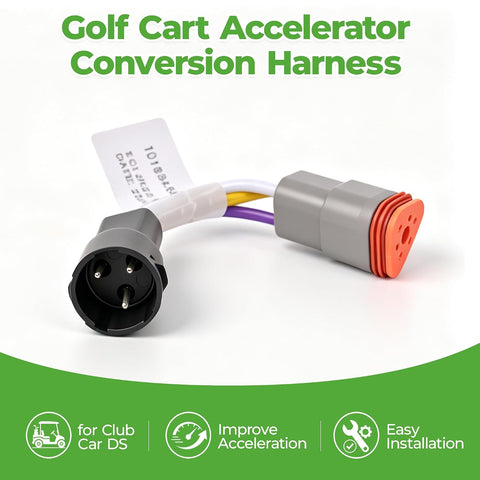Golf Cart Accelerator Conversion Harness