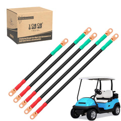 10L0L Golf Cart Battery Cables-48V Heavy Duty Battery Cables