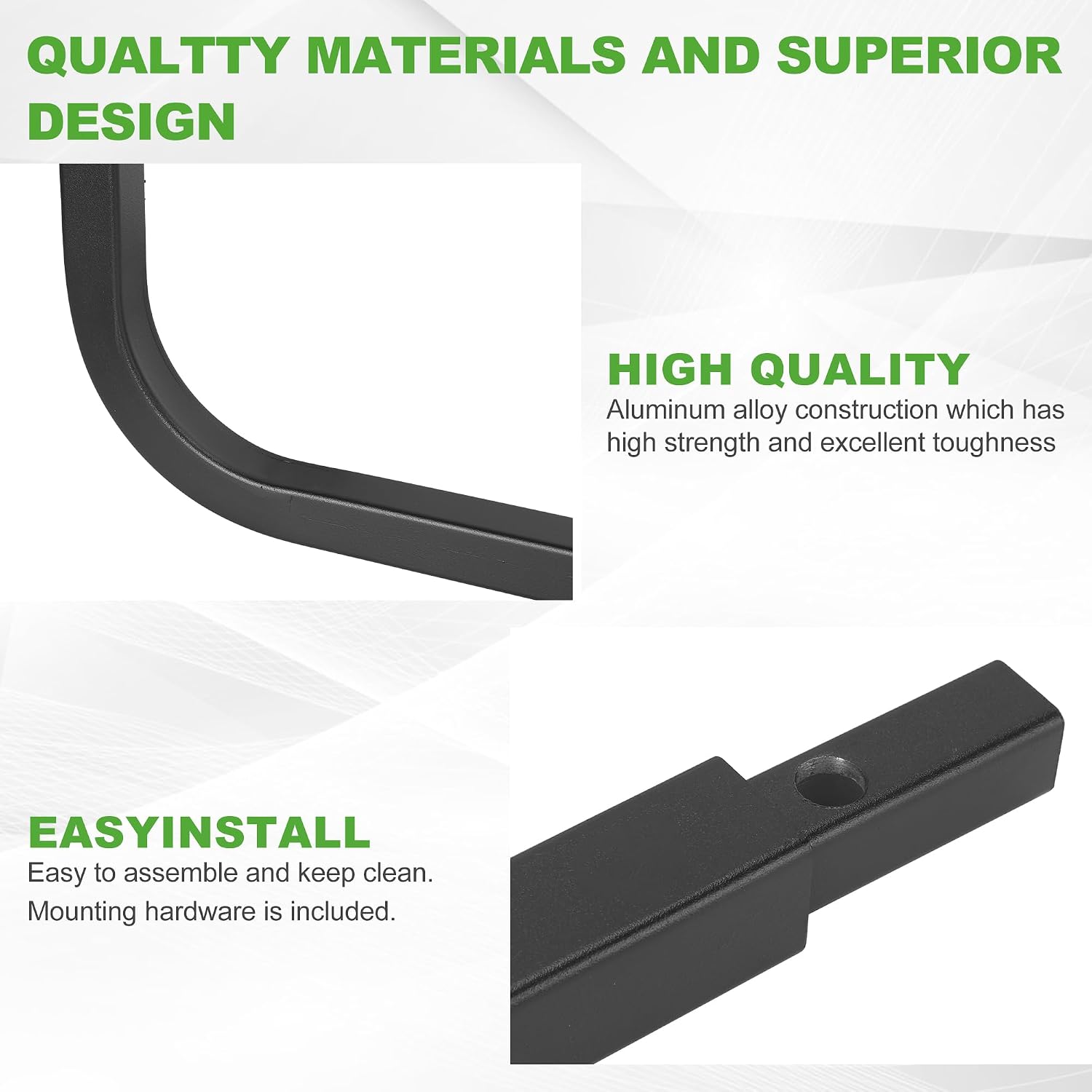 QUALTTY MATERIALS AND SUPERIOR DESIGN