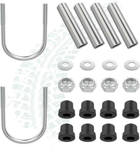 Golf Cart Rear Heavy Duty 4-Leaf Springs Kit