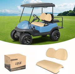 Golf Cart Front Seat Cushion & Backrest for Club Car Precedent 2012-Up