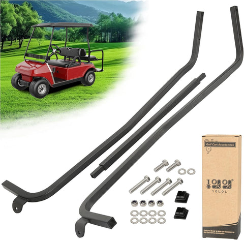 10L0L Golf Cart Front Roof Strut Brackets for Club Car DS 2000-Up