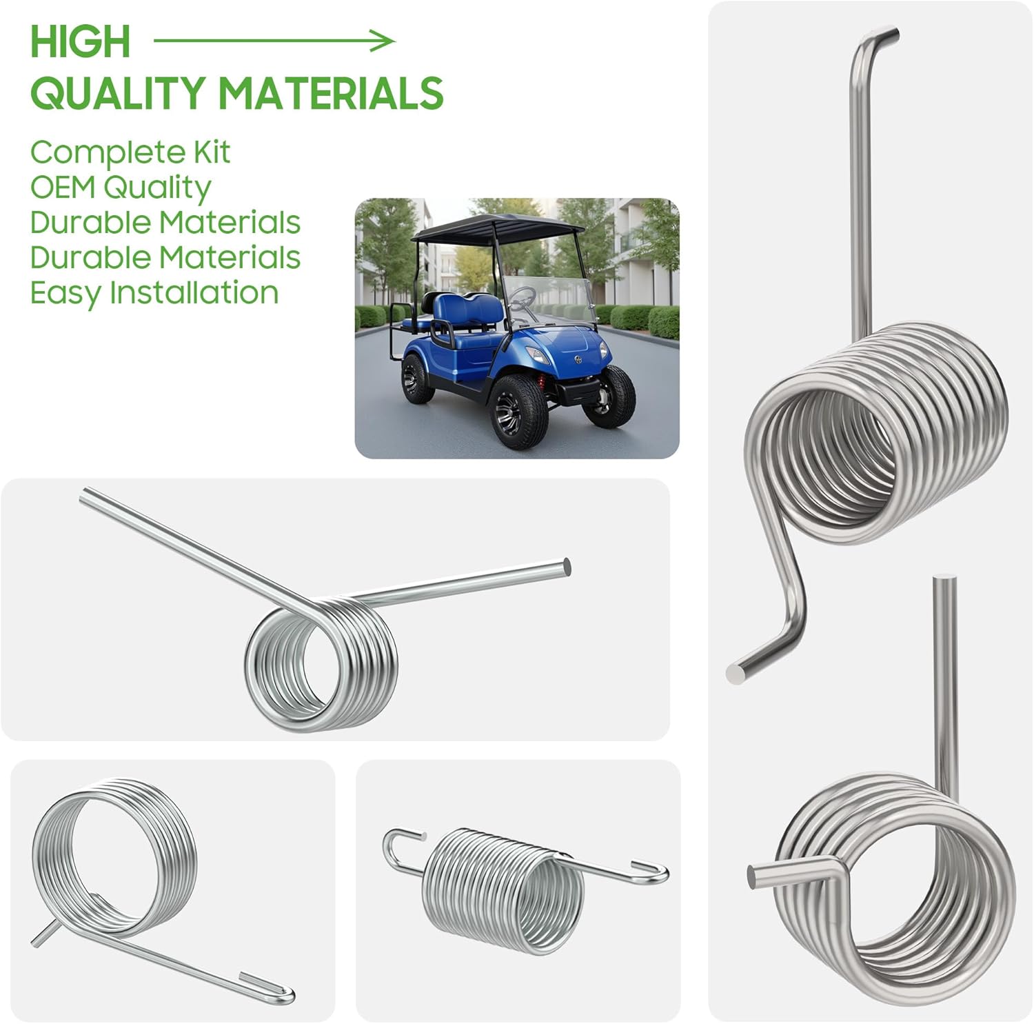 g29 pedal springs Golf Cart Brake Pedal Hook Spring Kit Return Spring