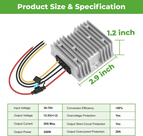 Product Size & Specification