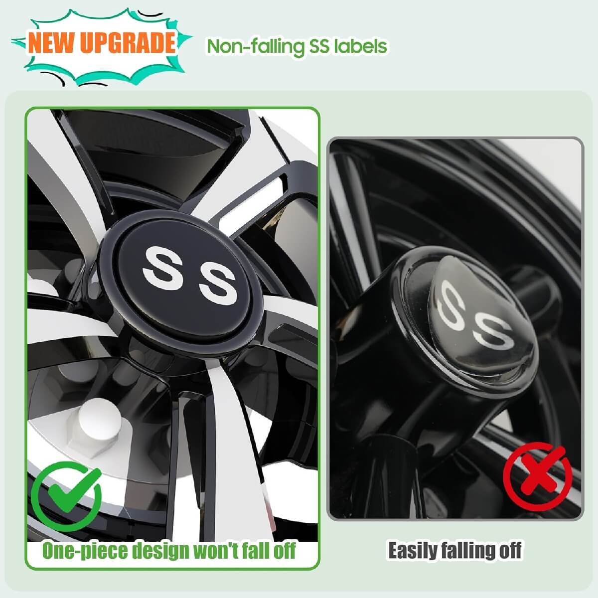 Non-falling SS labels