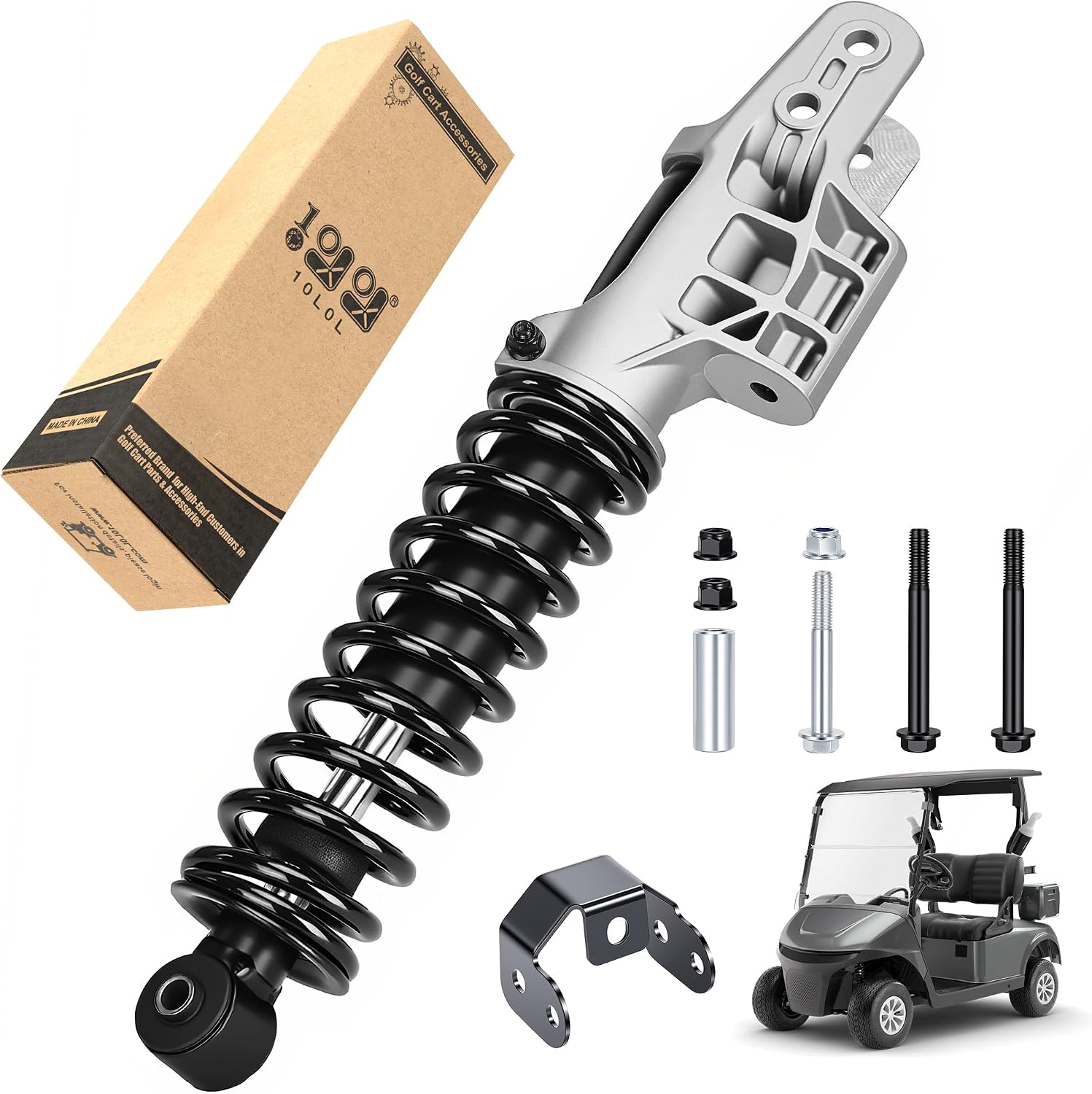 10L0L Golf Cart Front Shock Strut Assembly for EZGO RXV Gen4 Freedom
