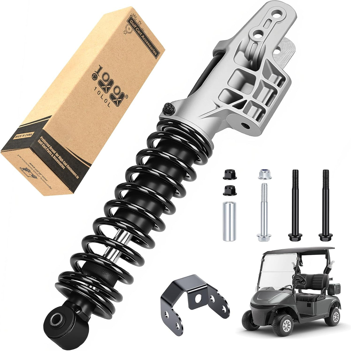 10L0L Golf Cart Front Shock Strut Assembly for EZGO RXV Gen4 Freedom