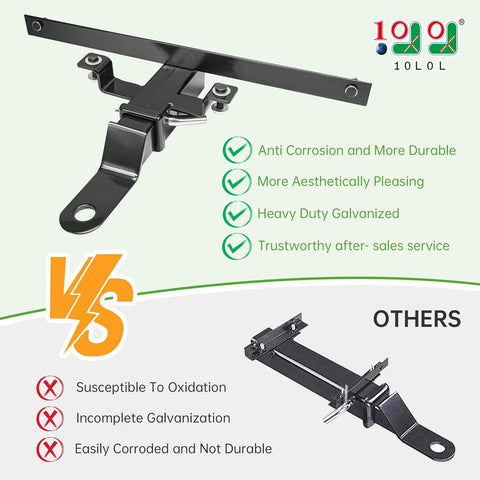 10L0L Golf Cart Bumper Trailer Hitch