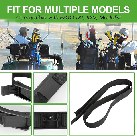 Golf Cart Bag Rack Retainer Strap