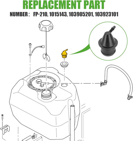 Replaces Part 1015143, 103905201