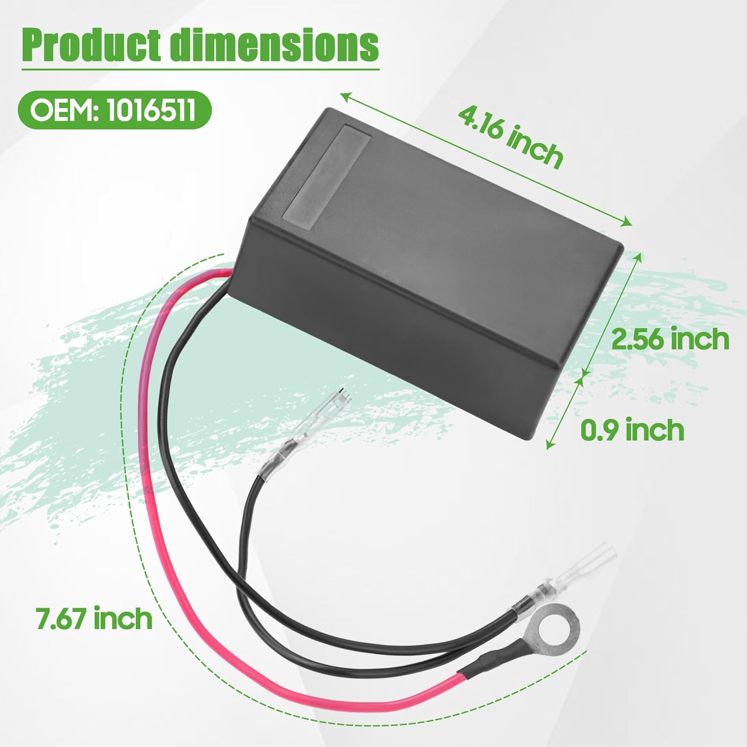 Product dimensions