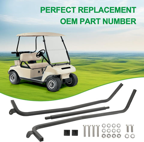 Club Car DS Front Roof Support Brackets 2000-Up
