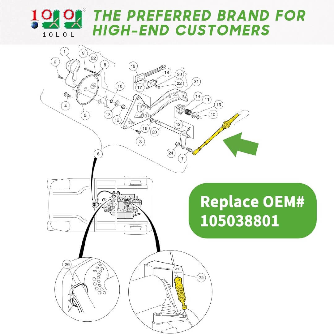 OEM Part Number# 105038801