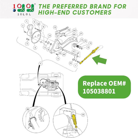 OEM Part Number# 105038801