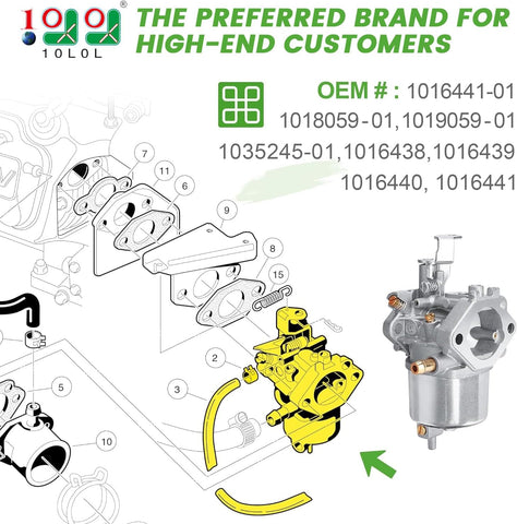 10L0L fuel system kit