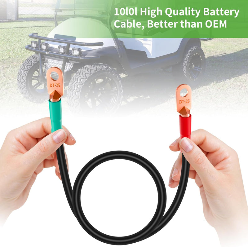 4 Gauge Battery Cable Club Car DS and Precedent Golf Cart Battery Cable