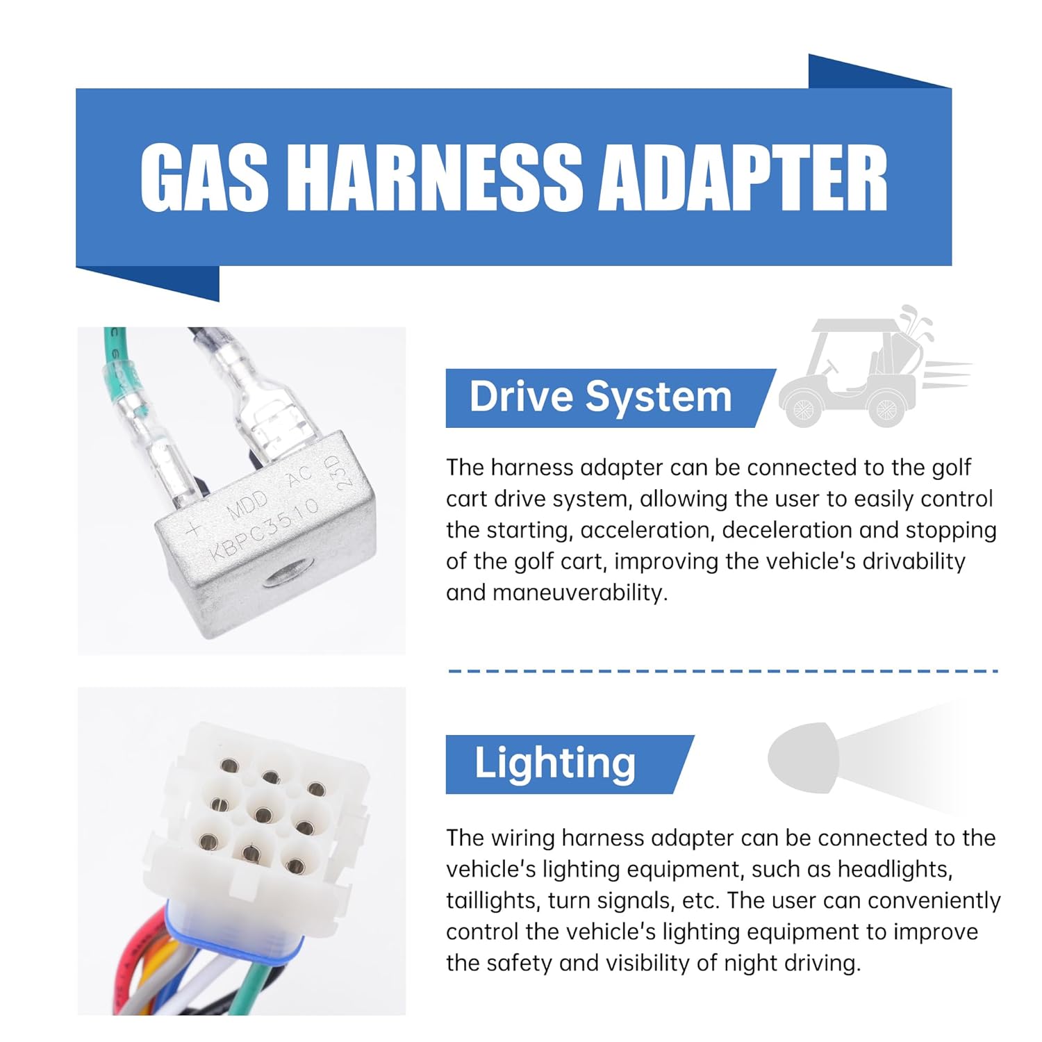 GAS HARNESS ADAPTER