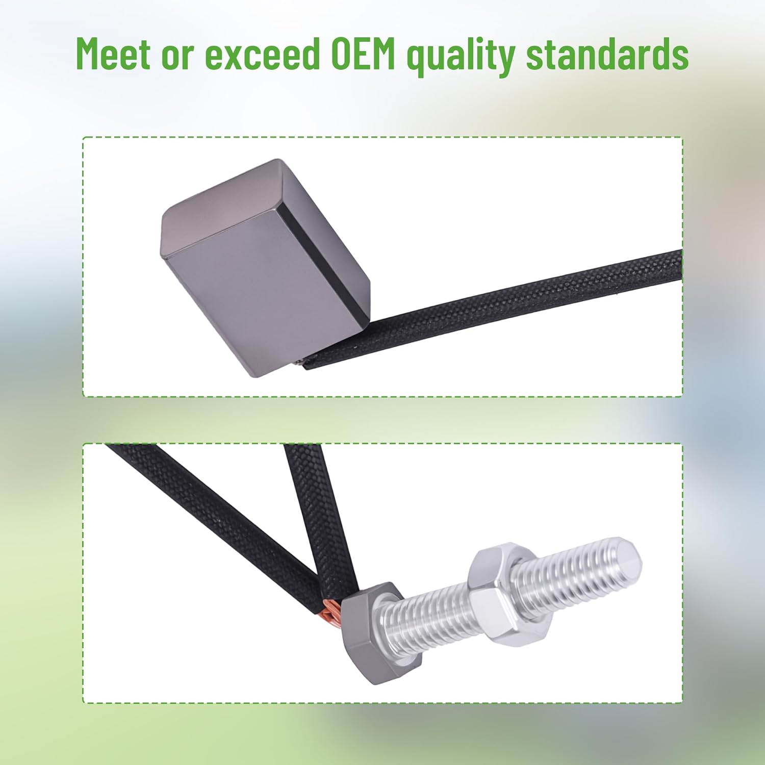 Meet or exceed 0EM quality standards