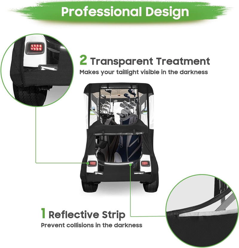 Golf cart Enclosure professionally designed