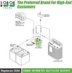 Golf cart solenoid valve wiring diagram