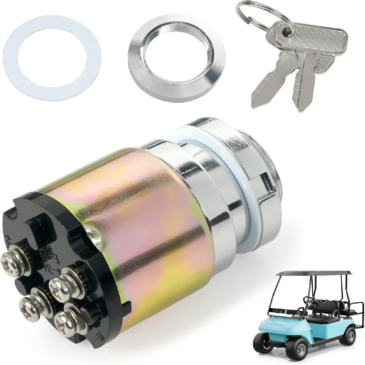 10L0L Golf Cart Starter Ignition Switch