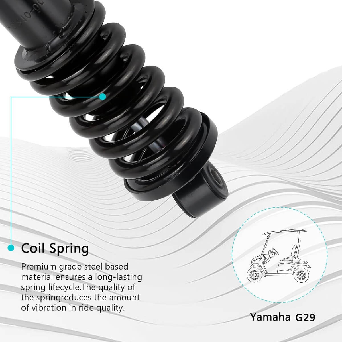 Yamaha Golf Cart Rear Shock Absorbers G14–G29