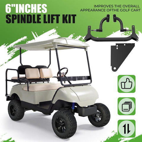 6 Inch A-Arm Lift Kit for Yamaha G22 Golf Cart