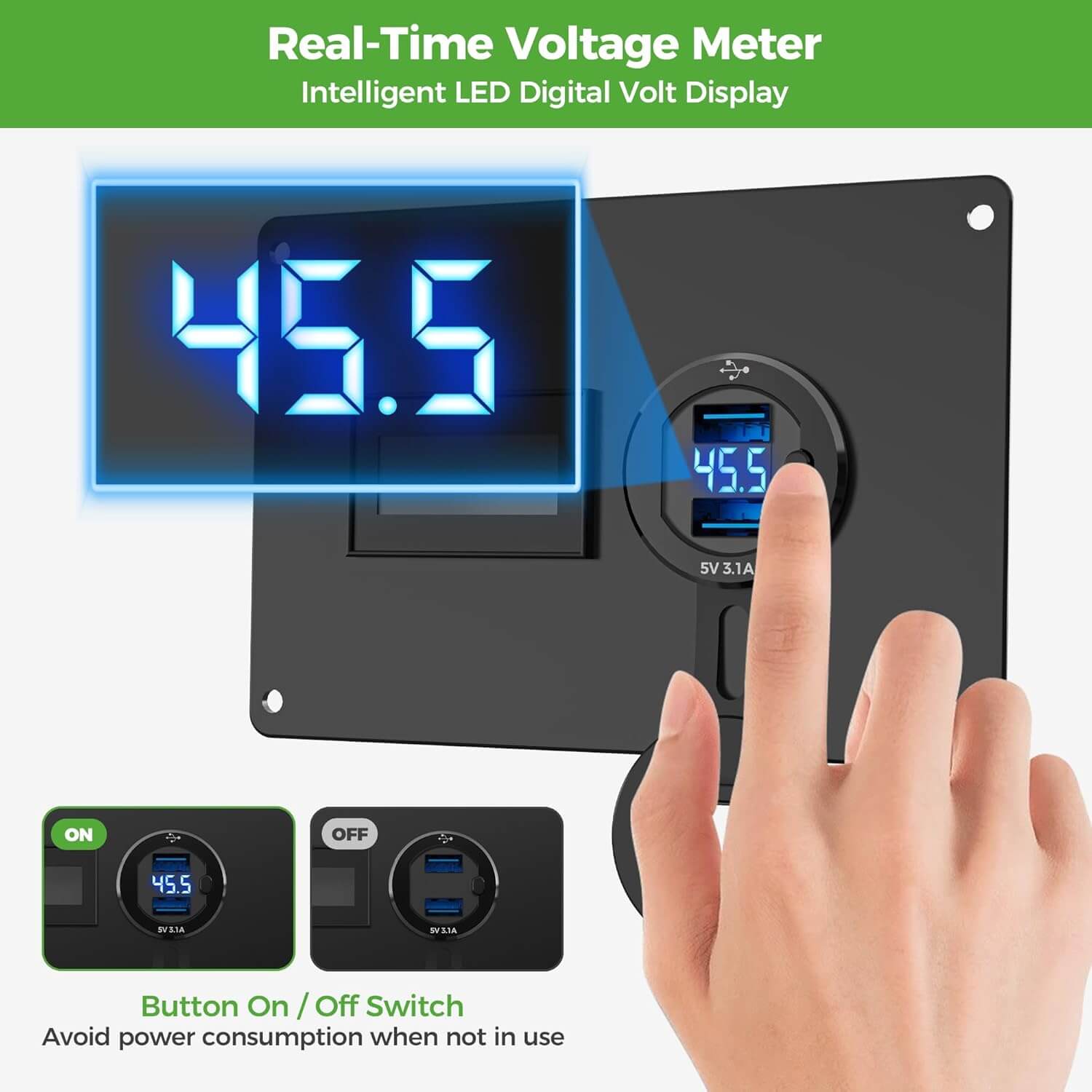 Real-Time Voltage Meter