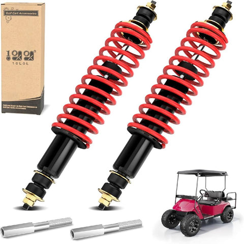 10L0L Heavy Duty Golf Cart Shock Absorber Kit Red