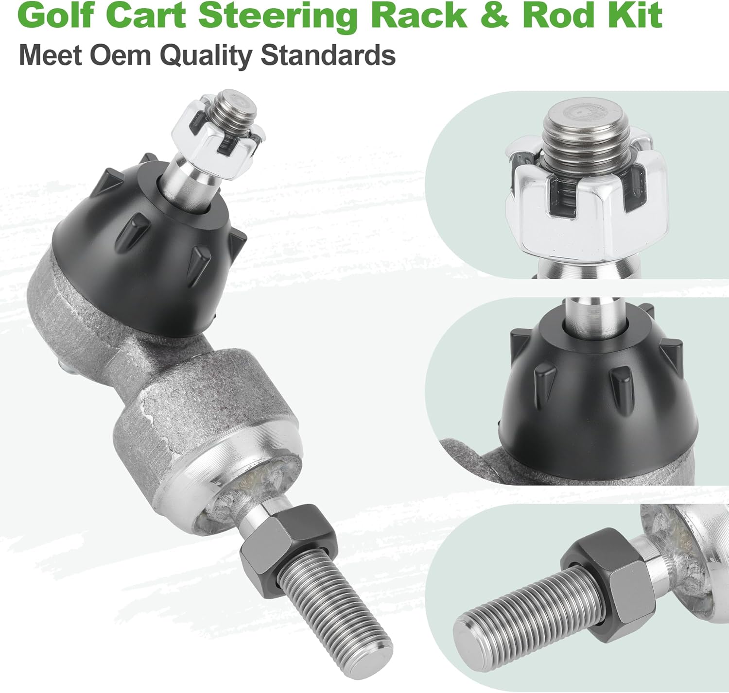 Steering Rack Rods Golf Cart Steering Rack & Rod Kit for EZGO Marathon - 10L0L