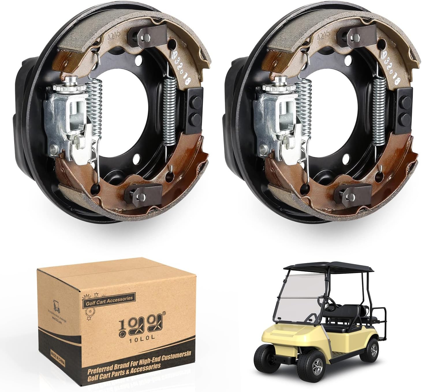 10L0L Golf Cart Brake Assembly