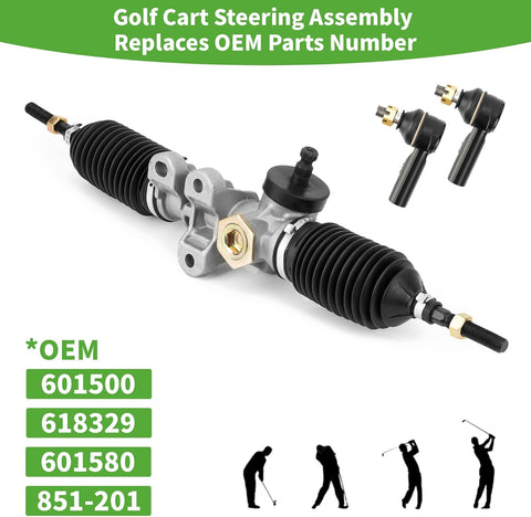 10L0L Golf Cart Steering Assembly for EZGO RXV Electric Gas