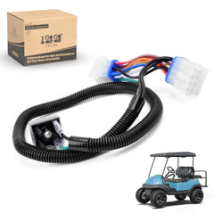 Golf Cart Harness Adapter-12V Headlight Voltage Reducer Harness for Club Car Precedent Gas