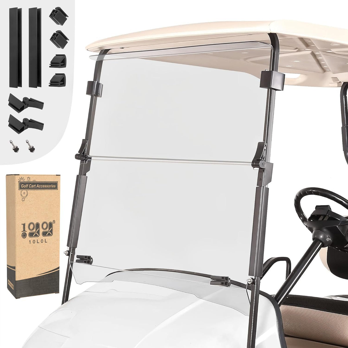 Fits EZGO TXT 1995–2013 (Clear)