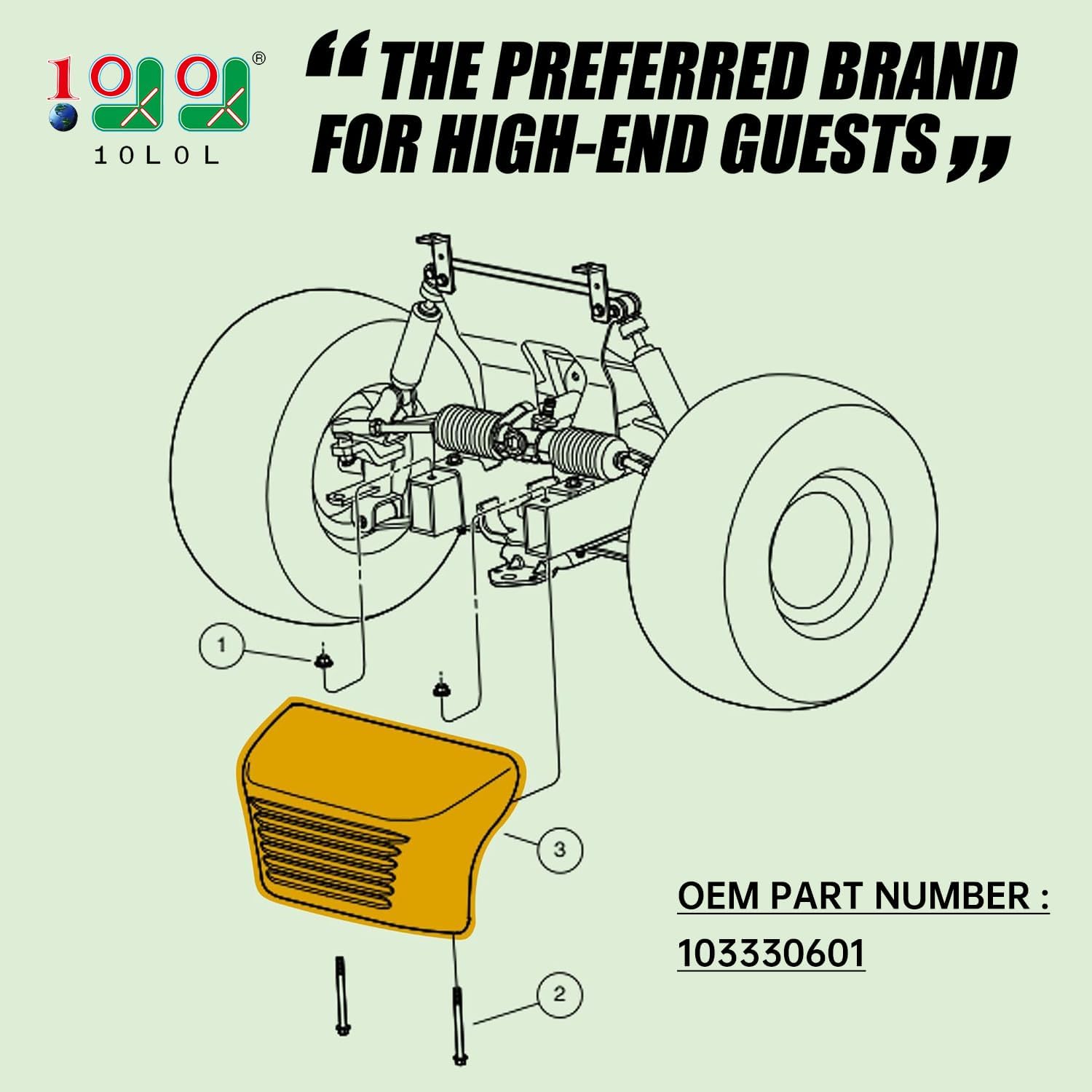 Replaces OEM part# 103330601