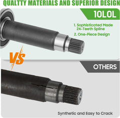 10L0L Golf Cart Rear Axle Shaft Assembly