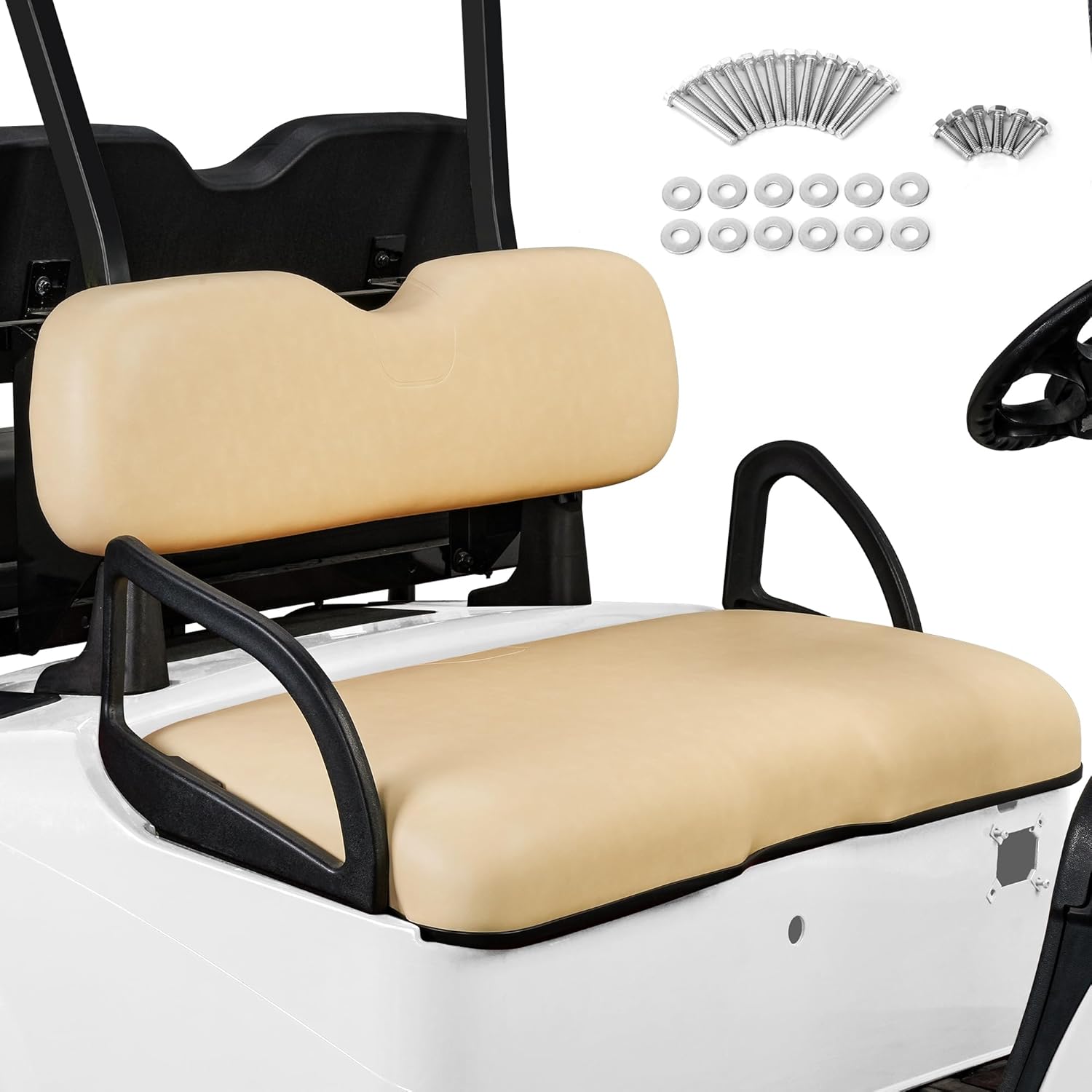 Oyster White EZGO RXV Seats