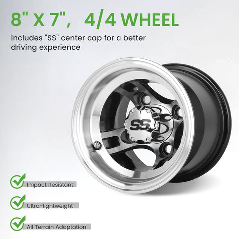 Custom Aesthetic with SS Center Caps