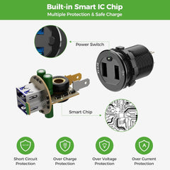 Built-in Smart IC chip