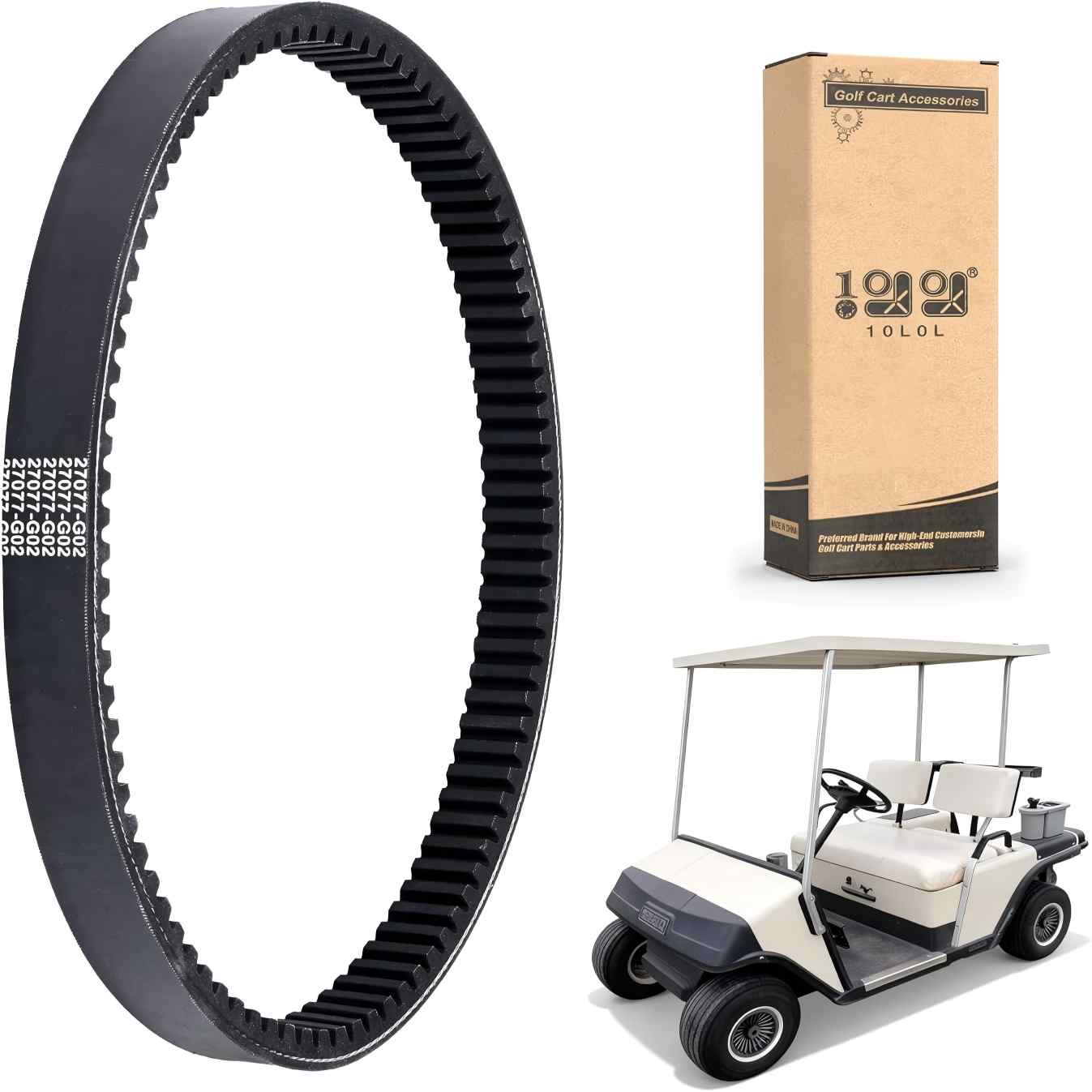 10L0L Drive Belt for EZGO Marathon 2-Cycle