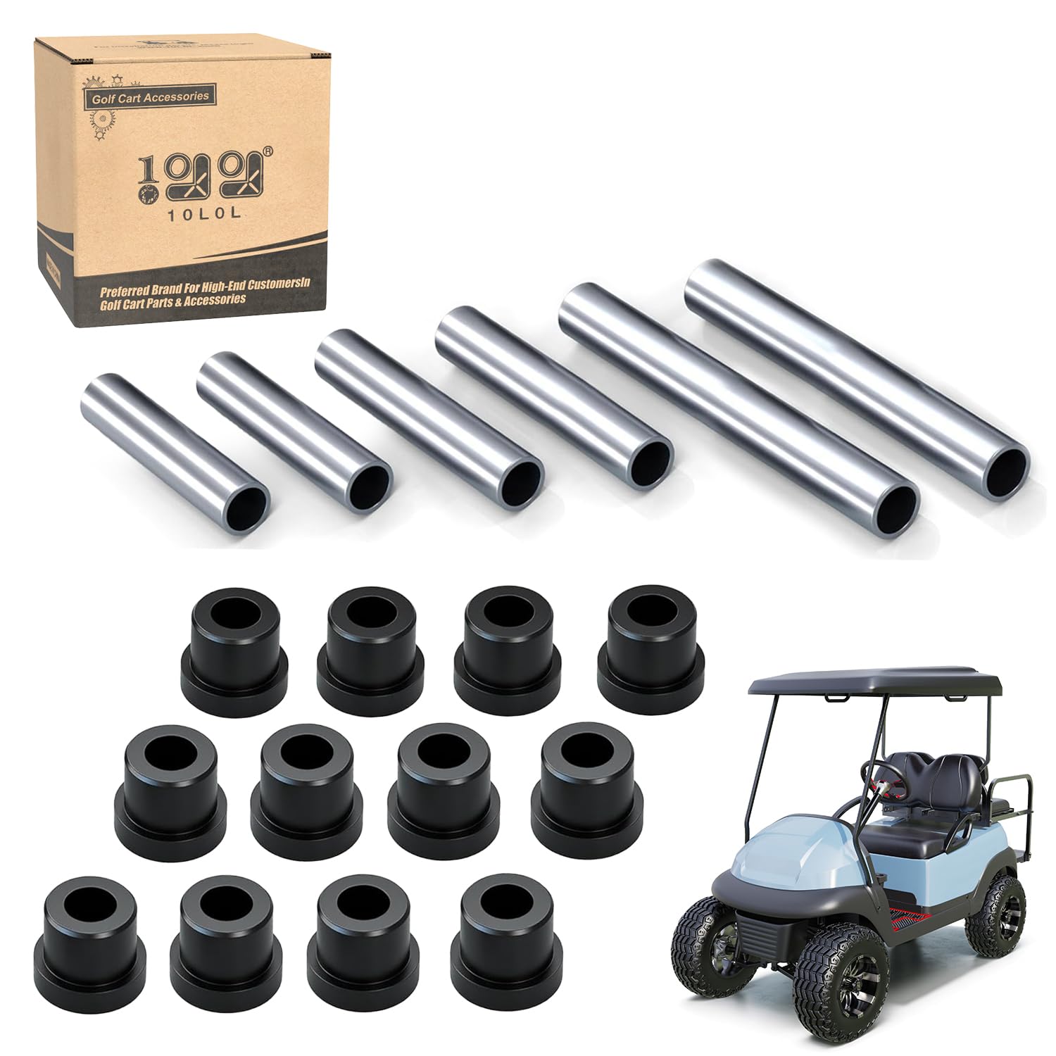 10L0L Front Suspension Bushing Kit for Club Car Precedent 
