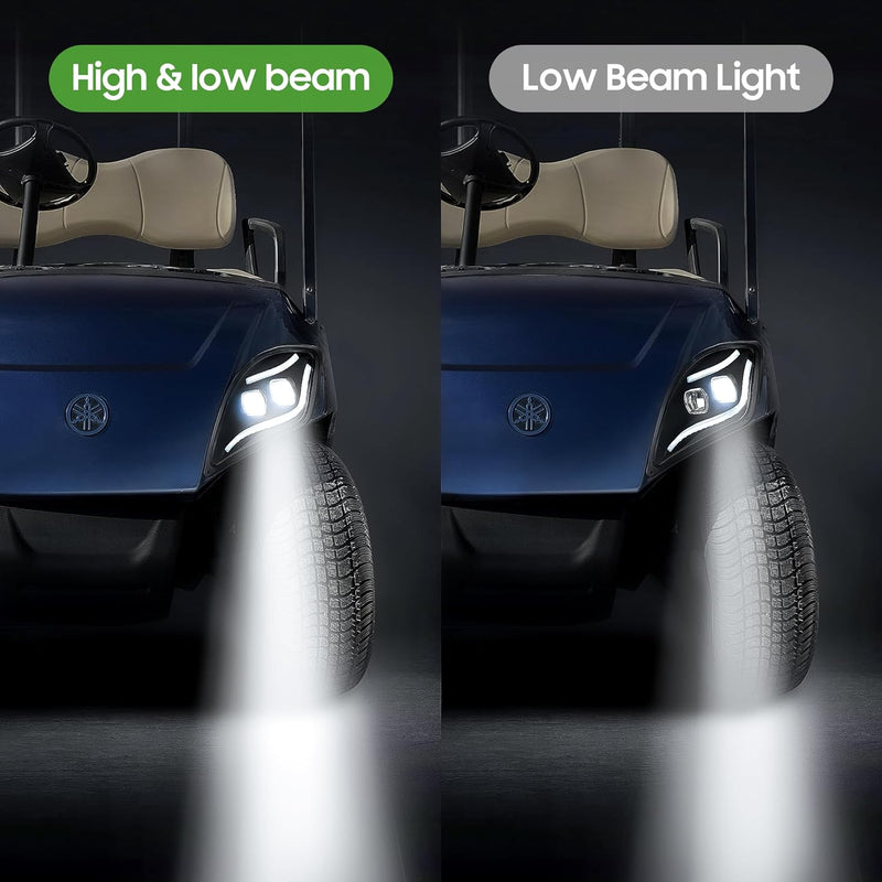 Golf Cart Light Kit for Yamaha Drive 2 Luxury LED Lights Can be Controlled by APP - 10L0L