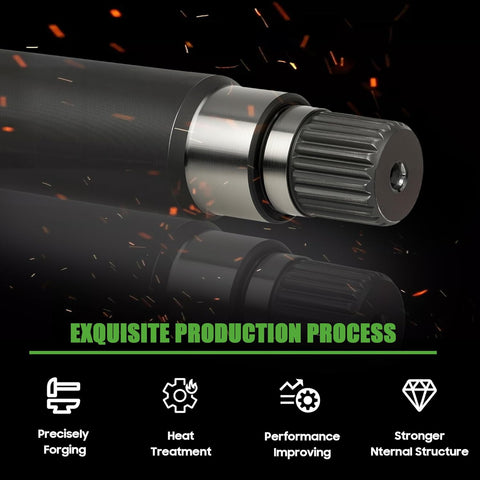 10L0L Golf Cart Rear Axle Shaft Assembly (Long)