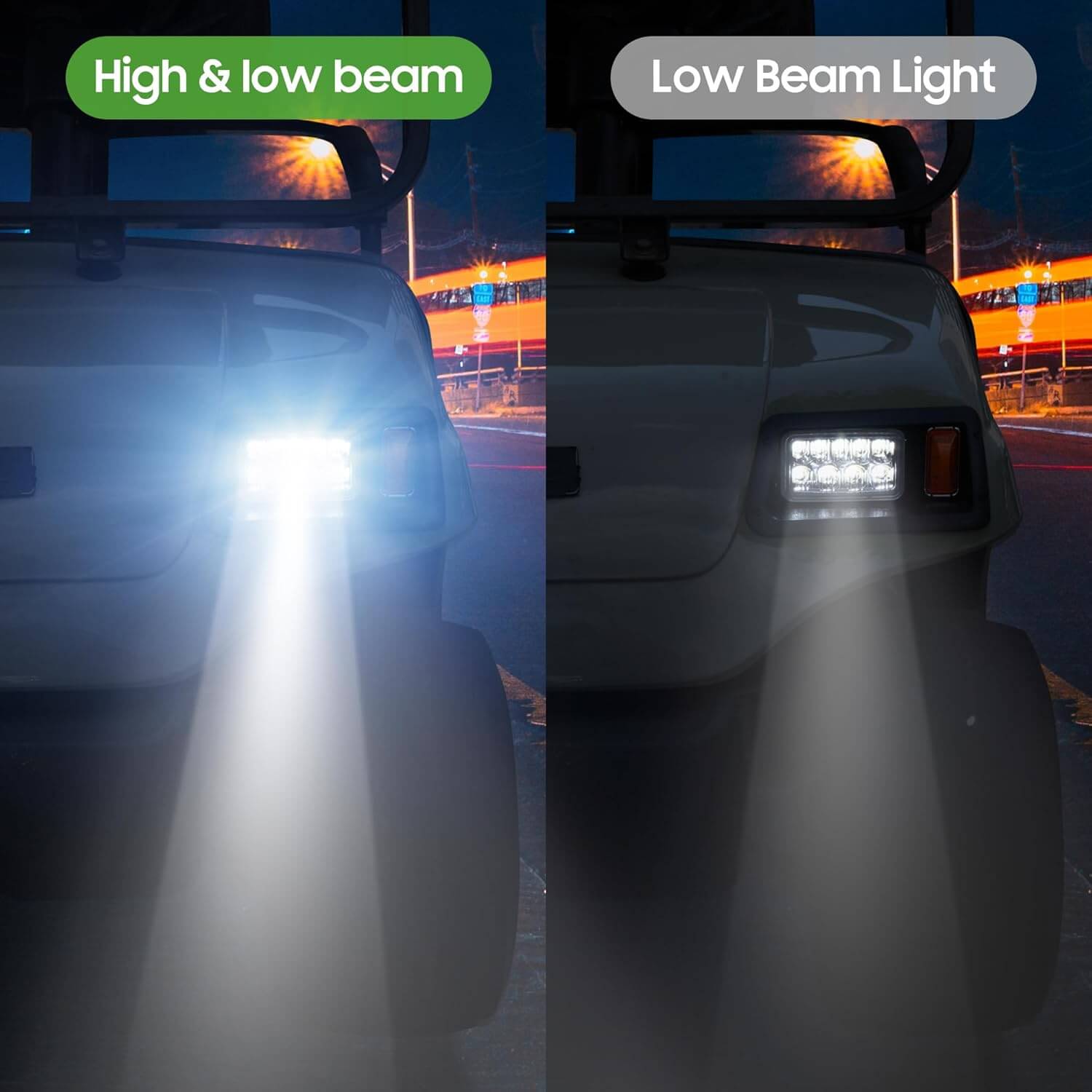 High & low beam