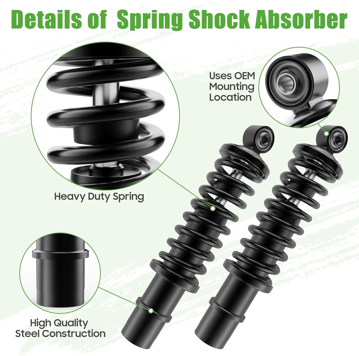 Details of Snring Shock Absorber