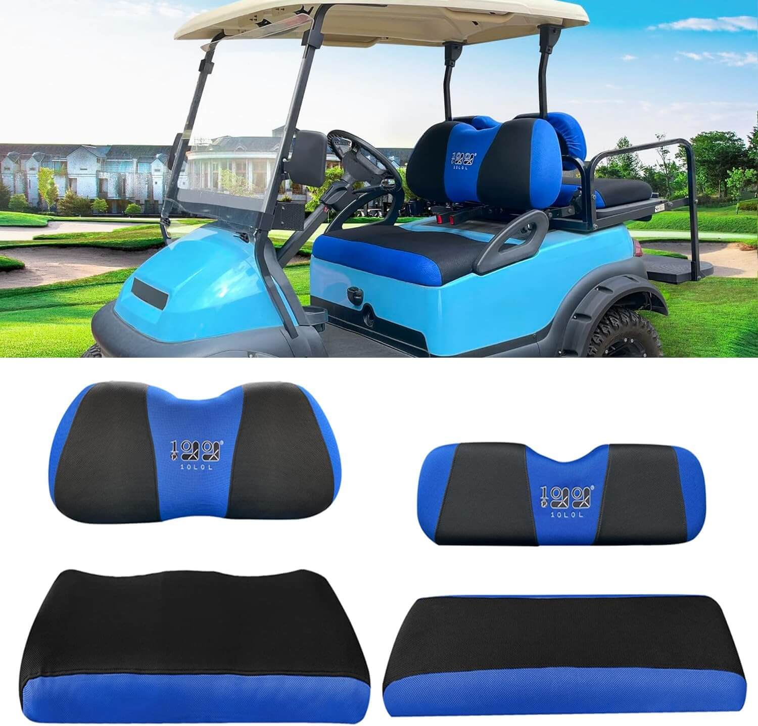 Golf Cart Seat Covers for Yamaha Club Car 10L0L