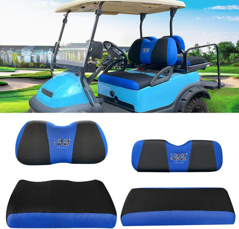10L0L Golf Cart Front Rear Seat Cover Set