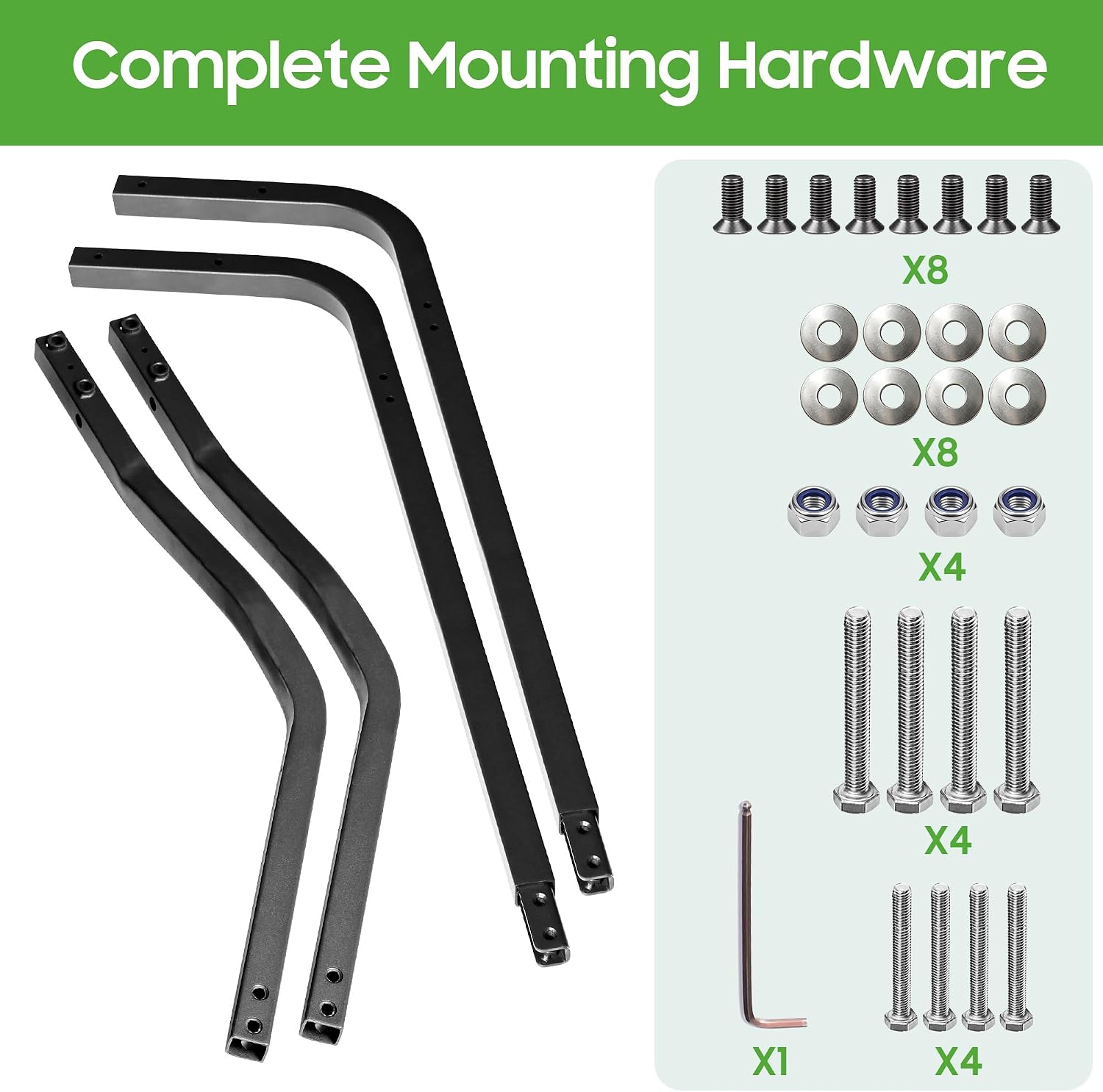 Complete Mounting Hardware